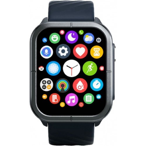 Умные часы Xiaomi Mibro C3. Черно-синий (Код: УТ000032763)