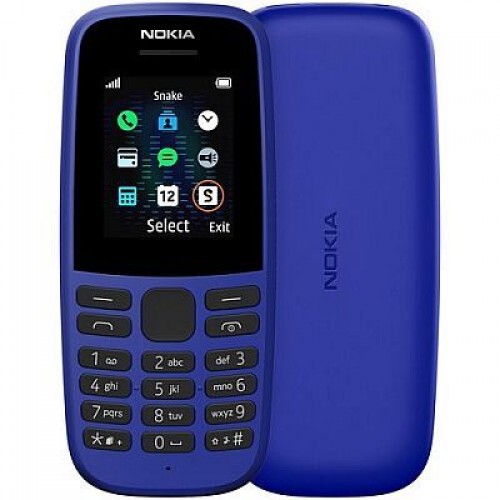 Мобильный телефон Nokia 105 DS РСТ 4Mb/4Mb Синий