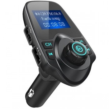 FM модулятор Dream T11 Bluetooth черный (Код: УТ000016000)