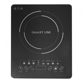 Плита индукционная GALAXY LINE GL 3064 черный (2000 Вт, количество конфорок - 1, сенсор) (Код: УТ000035730)