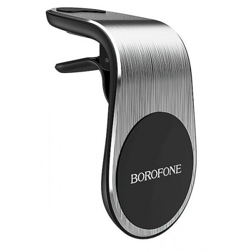 Держатель для смартфона Borofone BH10 Air outlet magnetic, silver