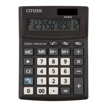 Калькулятор настольный Citizen SD-212/CMB1201BK черный 12-разр (Код: УТ000003948)