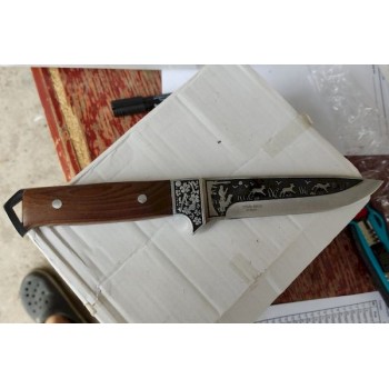 Нож с фиксированным клинком Охотник 1573-1 65х13 (27см)  (Код: УТ000017080)