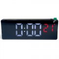 Электронные часы DS X0715/1 (белый+красный)  (Код: УТ000018937)