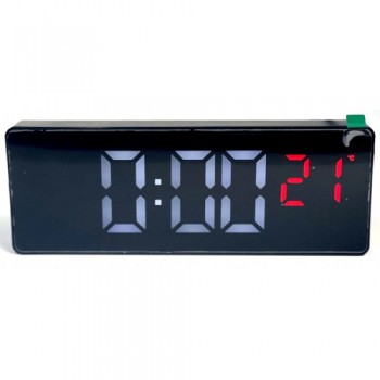 Электронные часы DS X0715/1 (белый+красный)  (Код: УТ000018937)