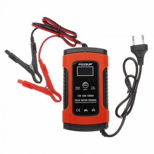 Зарядное устройство Foxsur FBC-1205D (12V5A) orange (Код: УТ00000...