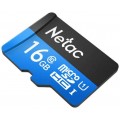 Карта памяти MicroSD  16GB  Netac  P500  Standard  Class 10  UHS-I (90 Mb/s) без адаптера 622 (Код: УТ000034145)
