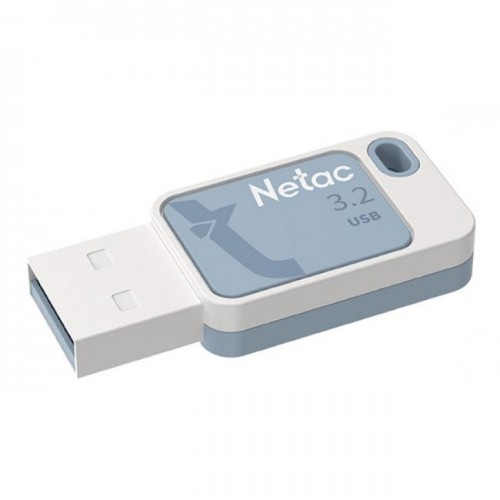 Флеш-накопитель USB 3.2  64GB  Netac  UA31  синий (Код: УТ0000341