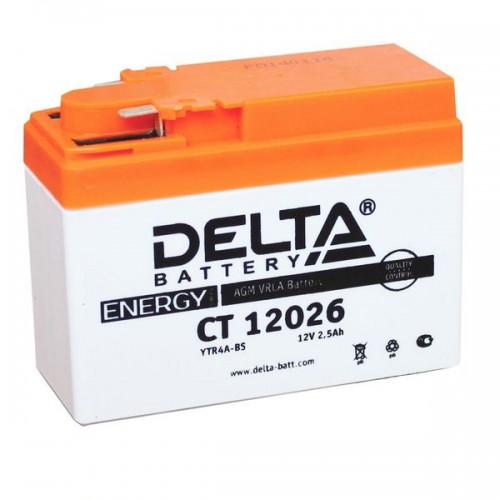 Аккумулятор для мототехники Delta CT 12026 1 pcs (1/20) (Код: УТ0...