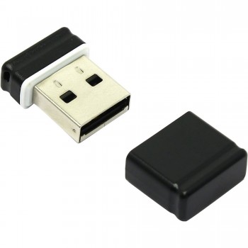 USB Flash накопитель Qumo 16GB Nano чёрный (Код: УТ000005124)