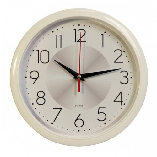 Часы настенные Бюрократ WallC-R69P D22см белый (Код: УТ000006999)...