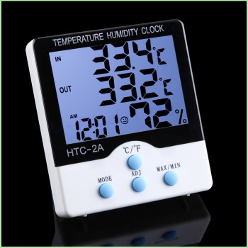 Термометр + гигрометр НТС-2А NEW (Out/In, clock, влажность) (Код: УТ000003811)