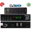 Цифровая приставка T2 World Vision T624A DVB-T2 дисплей, металл, обучаемый пульт (Код: УТ000005479)