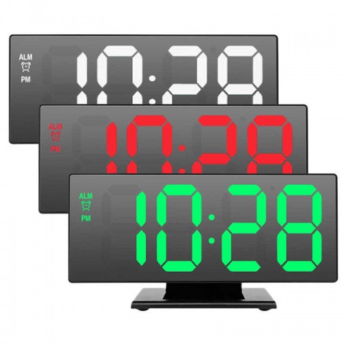Электронные часы DS-3618-L (белая подсветка) (Код: УТ000003365)