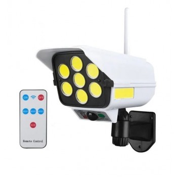 Фонарь LedPower 1593  Муляж камеры Панель и светильник отдельно SOLAR/18650/ LED (Код: УТ000006948)