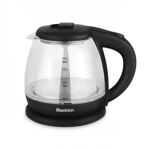 Чайник Blackton KT1802G (1л.стекло.подсветка.черный) (Код: УТ0000