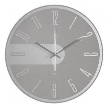 4041-015 (5) Часы настенные зеркало+ матовое покрытие d-39 см, открытая стрелка "Девять" (Код: УТ000036563)