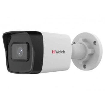 Видеокамера IP 2 Mp уличная HiWatch Ecoline цилиндрическая, f: 2.8 мм, 1920*1080, ИК: 30 м, микрофон (Код: УТ000040656)