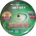 Кабель Eurosky RG-6U (96%) HQ  White SM 100м=1бхт (Код: УТ000040620)