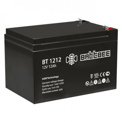 BT 1212 BattBee Аккумуляторная батарея (12V/12Ah) (1/4) (Код: УТ0...