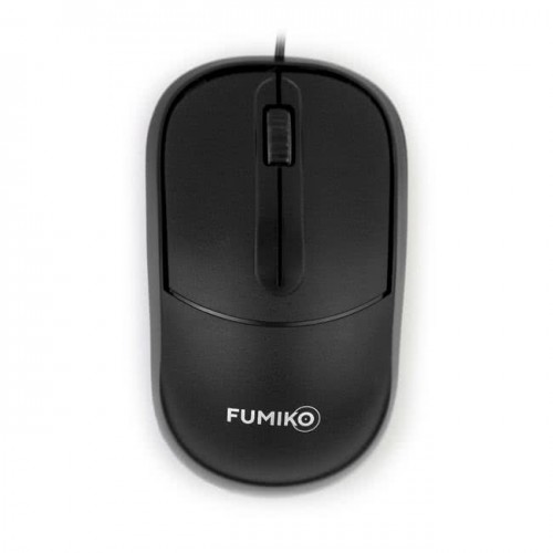 Мышь проводная FUMIKO TATE черная (Код: УТ000040776)