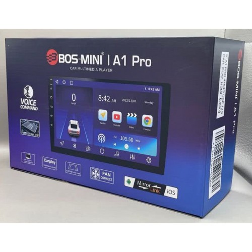 BOS-MINI А1 PRO  4/64  ( 9", DSP, Android 12,0, голосовое уп