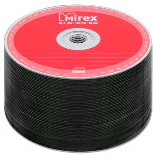 CD-диск Mirex CD-R HOTLINE 700 Мб 48x bulk 50