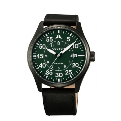 Часы наручные VECTOR VM8-001557 МЕХАНИКА зеленый (Код: УТ00003528
