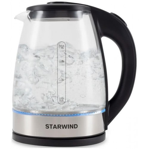 Чайник электрический Starwind SKG2775 черный (1700 Вт, объем - 1.
