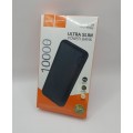 Аккумулятор внешний HOCO J128 Sharp, 10000mAh, 2USB, цвет: чёрный (Код: УТ000041275)