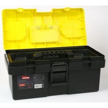 Чемодан для инструментов, Smartbuy 35х17х18 см, с подложкой, пластик (1/9) (Код: УТ000008441)