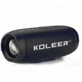 Акустика беспроводная Koleer S1000  (BT, FM Radio, Mp3 microSD, RGB подсветка)  (Код: УТ000041406)