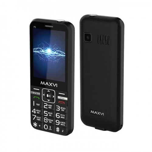 Мобильный телефон Maxvi P3 2,8" (320x240 )32Mb /Черный РСТ (...
