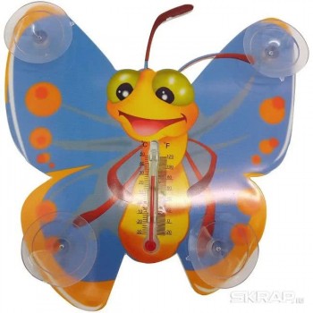 Термометр уличный "Веселая бабочка" (1/36/72) (Код: УТ000040477)