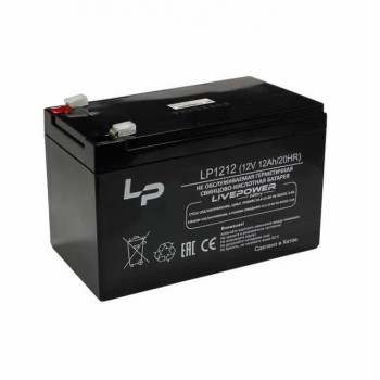 Live-Power LP1212 12V 12Ah (151*99*95mm) Аккумулятор свинцово-кислотный (1/4) (Код: УТ000036284)