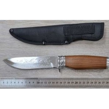 Нож с фиксированным клинком Охотник 1750 (65х13 (27см) (Fiks) 6134 (Код: УТ000020356)