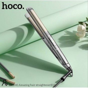 Щипцы для укладки волос HOCO DAR40 Amazing, 65Вт, кабель 2.1м,  цвет: серый (Код: УТ000040065)