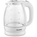 Чайник Willmark WEK-1705GW белый (1,7л,стекло,подсветка) (Код: УТ000036066)