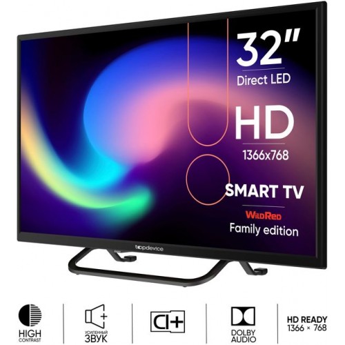 Телевизор TopDevice TDTV32BS02H Smart (Код: УТ000024373)...
