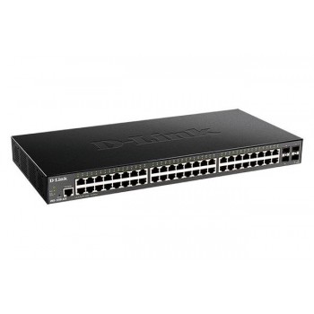 Управляемый коммутатор 52 порта D-Link DGS-1250-52X (48х1Гбит/с, 4хSFP+) 2 уровня (Код: УТ000039934)