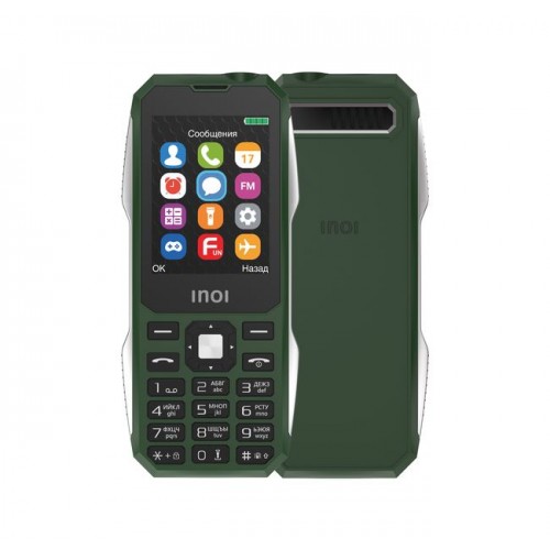 Мобильный телефон INOI 244Z 32Mb Хаки РСТ (Код: УТ000036661)...