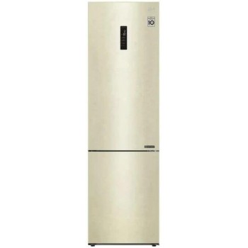Холодильник LG GA-B509CESL, бежевый, No Frost,  203, ширина 59,5, дисплей есть, A+ (Код: УТ000040347)