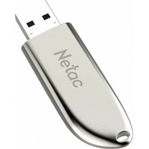 Флеш-накопитель USB 3.0  64GB  Netac  U352  серебро (Код: УТ00003...