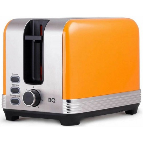 Тостер BQ T1000 желтый (1000 Вт, количество обжаривания - 7) (Код