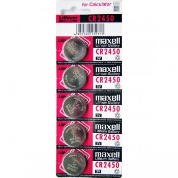 Элемент питания Maxell CR 2450 5BL (5/50/1000) (цена за 1 шт (не блистер) (Код: УТ000005612)