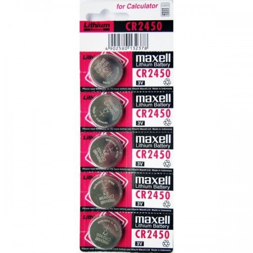 Элемент питания Maxell CR 2450 5BL (5/50/1000) (цена за 1 шт (не ...
