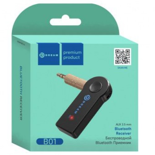 Ресивер Dream B01 Bluetooth черный (Код: УТ000011961)...