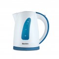 Чайник электрический Blackton KT1706P белый/синий (2200 Вт, объем - 1.7 л, корпус: пластиковый) (Код: УТ000041191)