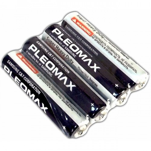 Элемент питания SAMSUNG R03  (б/б)  60BOX Pleomax   60/2400 (Код:...