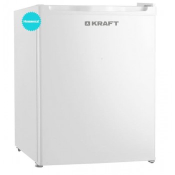 Холодильник 1-камерный Kraft BC(W)-55, белый, капля,  49,2 см, ширина 47, (Код: УТ000039986)